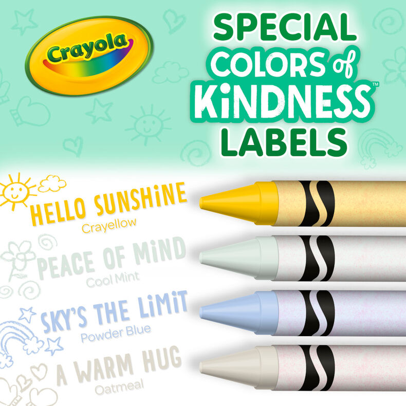 Colors of Kindness Crayons, 24 Count